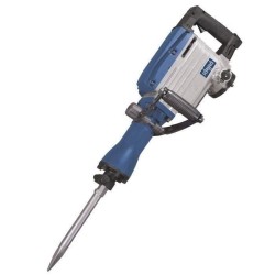 Marteau piqueur SCHEPPACH AB1600 - 1600W, 50 joules, 2 burins et coffret méta...