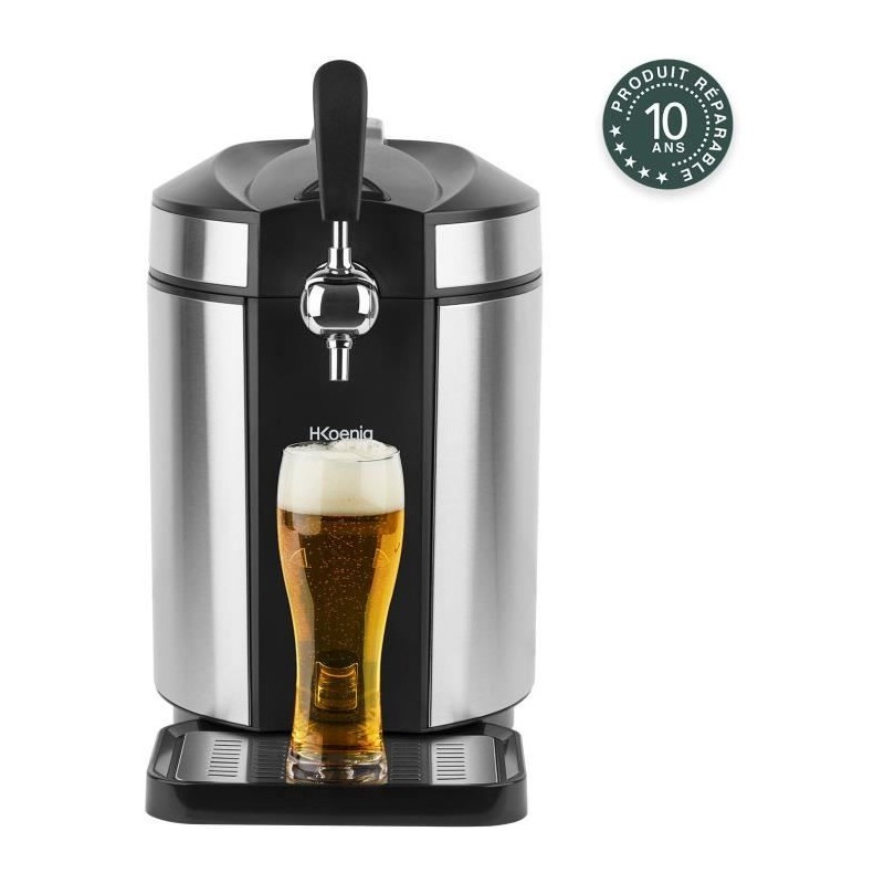 Tireuse a biere HKoeNIG - BW1880 - Capacité 5L - Température réglable 2°C a 1...