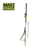 RYOBI - Taille-haies sur perche 36V MAXPOWER - lames 50cm - tube d'extension ...