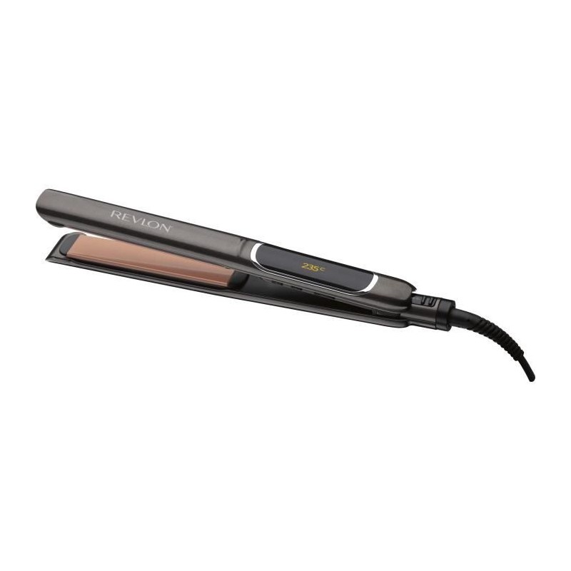 Lisseur REVLON Salon Straight Copper Smoth Styler RVST2175E - plaque céramiqu...