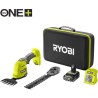 RYOBI - Cisaille a gazon / sculpteur de végétaux 18V ONE+ - Mallette de range...