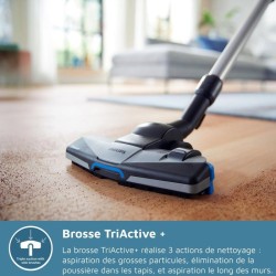 Aspirateur sans sac - PHILIPS - FC9729/09 - Série 7000 Power pro