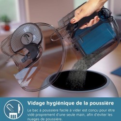 Aspirateur sans sac - PHILIPS - FC9729/09 - Série 7000 Power pro