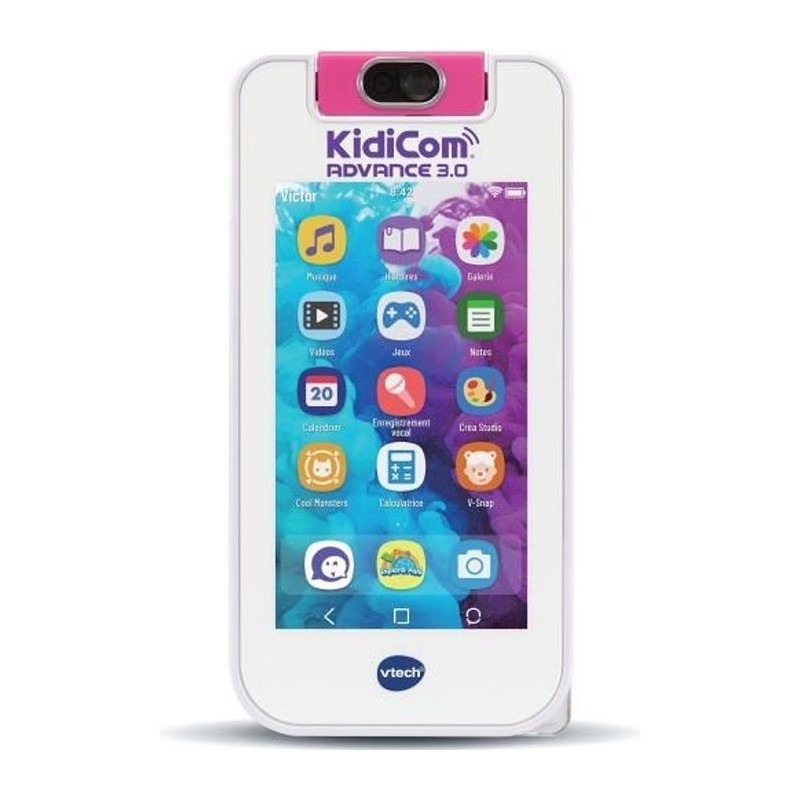 VTECH - KidiCom Advance 3.0 - Blanc - Fonctionnalités High-Tech -