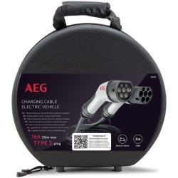 Câble de charge véhicules électriques & hybrides - AEG - Type 2 - Câble triph...