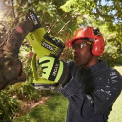 RYOBI - Élagueur a main 18V ONE+ - Brushless- guide 10 cm - 6 m/s - tendeur s...