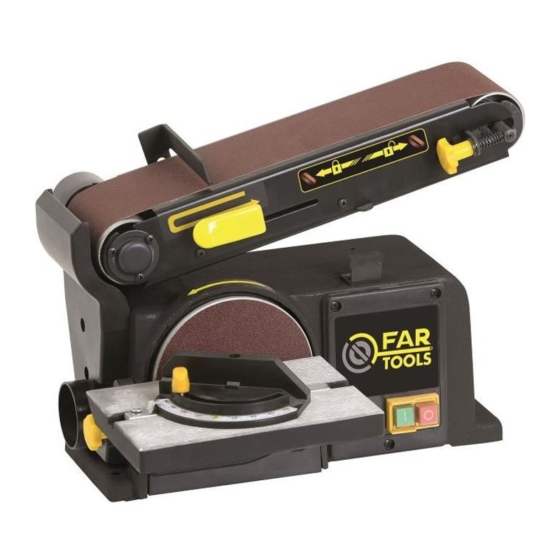 Combiné ponceur BDS150 - FAR TOOLS - 370 W - Poncer - Electrique - Noir
