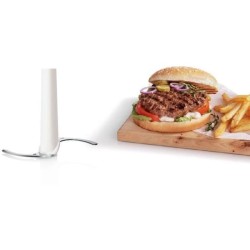 Hachoir BOSCH MMR08R2 - Rouge/Gris - 400W - Capacité 0,8L - Couteau