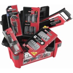 Boîte a outils + 22 outils FACOM - BP.P20ACM1PB - 5 tournevis + 6 clés mixtes...