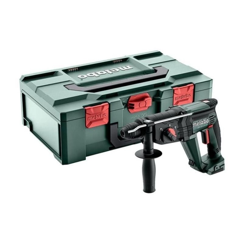 Marteau perforateur sans fil - METABO - KH 18 LTX 24 - 18 V - MetaBOX 165 L