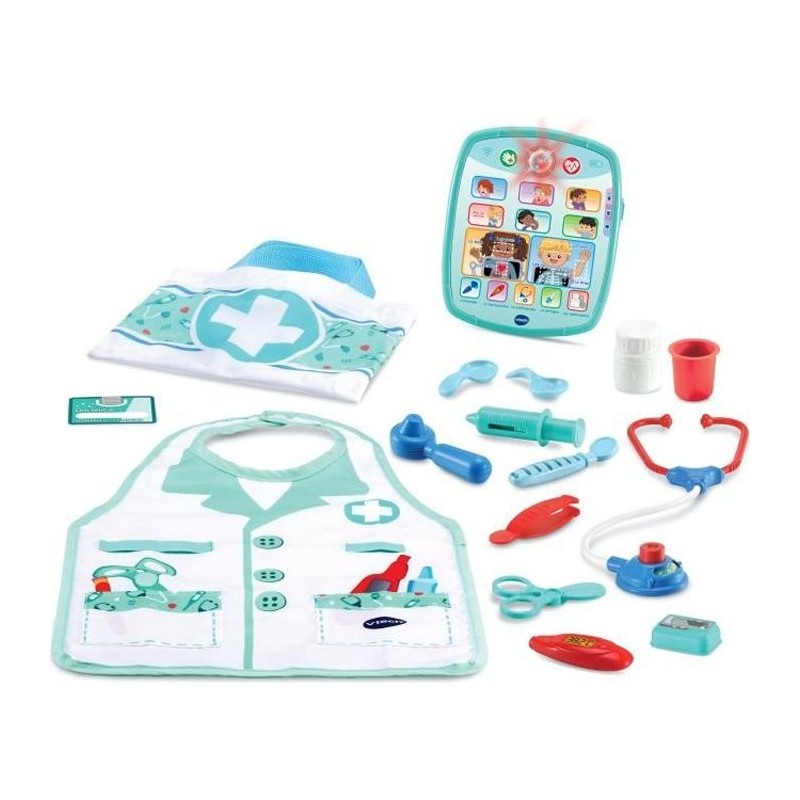VTECH - 1,2,3 Imite-Moi - Kit Apprenti Docteur Électronique - Jouet
