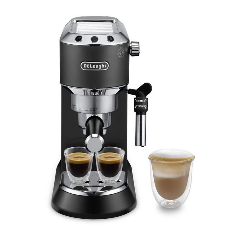 Machine expresso classique - DELONGHI - EC685.BK Dedica Style - Café moulu et...