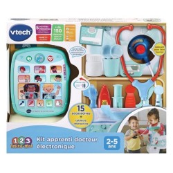 VTECH - 1,2,3 Imite-Moi - Kit Apprenti Docteur Électronique - Jouet