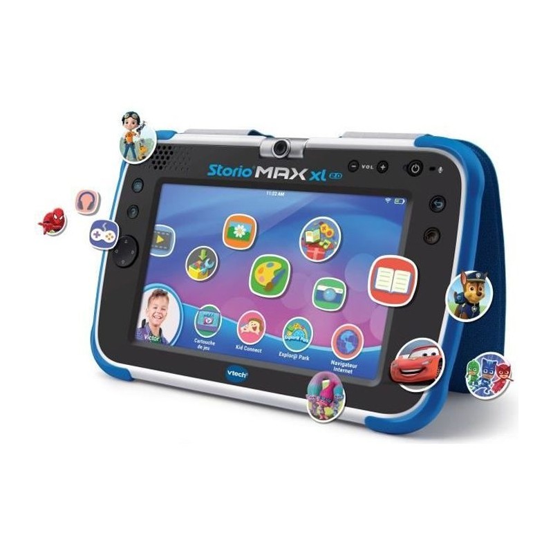 VTECH - Console Storio Max XL 2.0 7 Bleue - Tablette Éducative Enfant