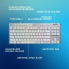 Clavier gamer - Sans fil - Logitech G - G915 TKL X - AZERTY - Switch tactile ...