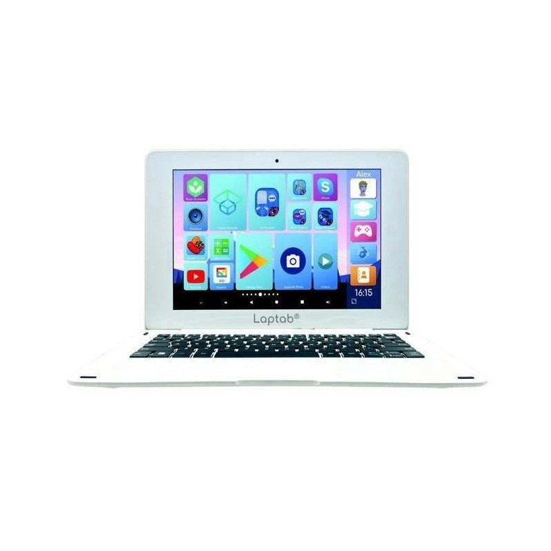 Ordinateur portable tactile LAPTAB pour enfant de 7 ans et plus, écran Full H...