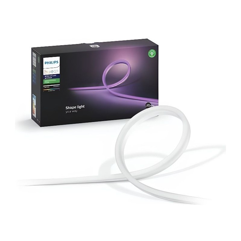 Ruban lumineux connecté Philips Hue White Outdoor Lightstrip - 5 m