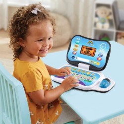 Ordinateur éducatif VTECH ORDI GENIUS PRO NOIR pour enfants de 3 a 7