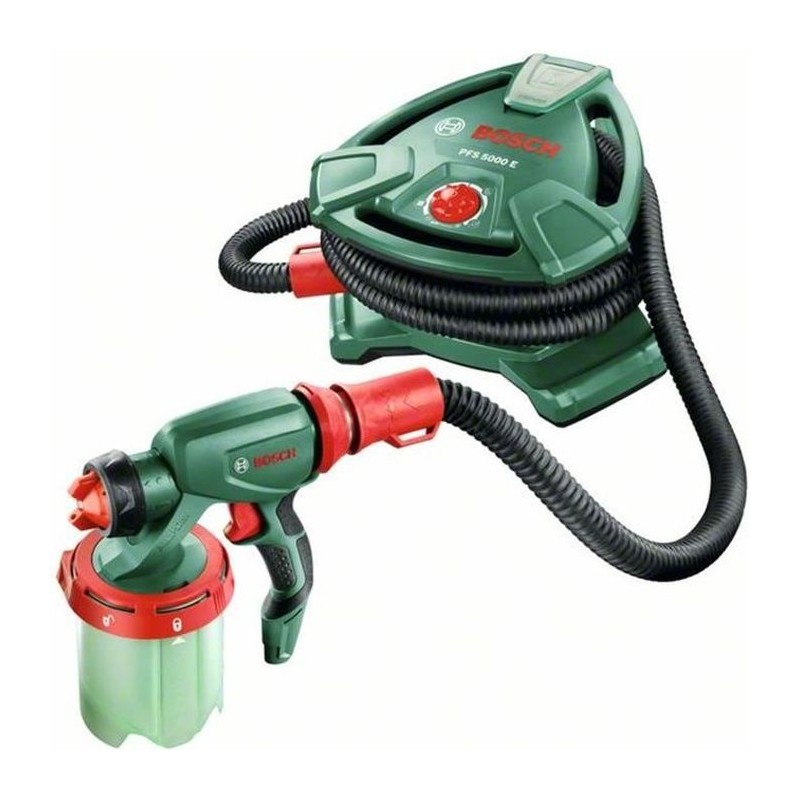 BOSCH Pistolet a peinture PFS 5000 E - 1200 W - Débit : 500 ml/min + Malaxeur