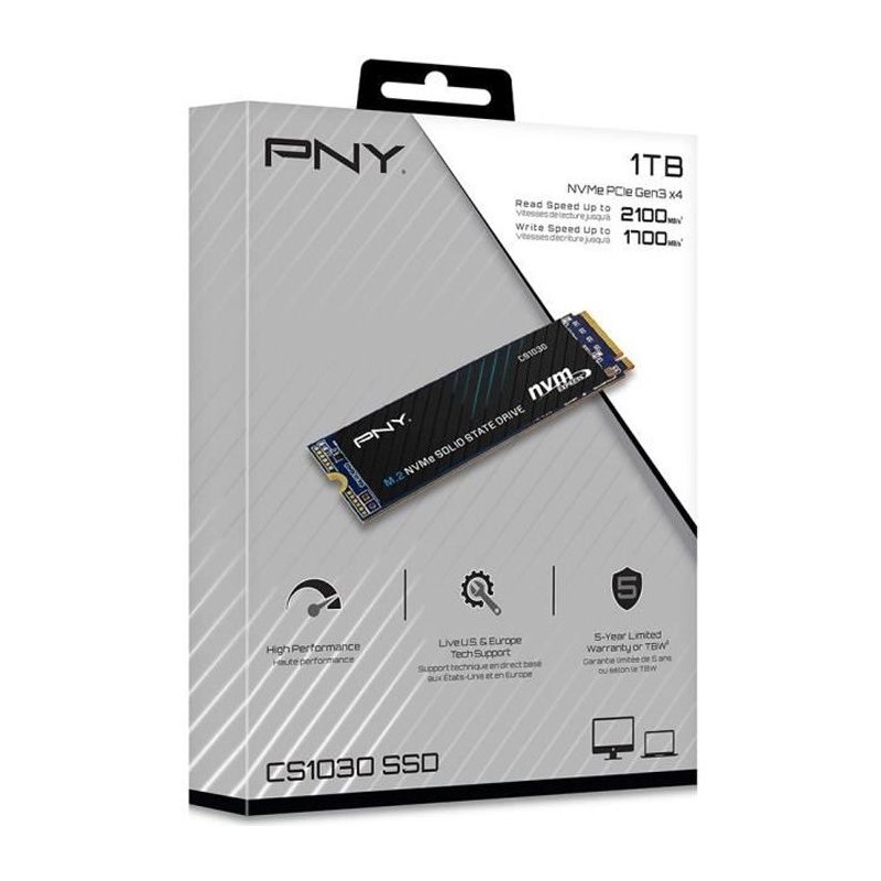 PNY CS1030 1TB M.2 NVMe PCIe Gen3