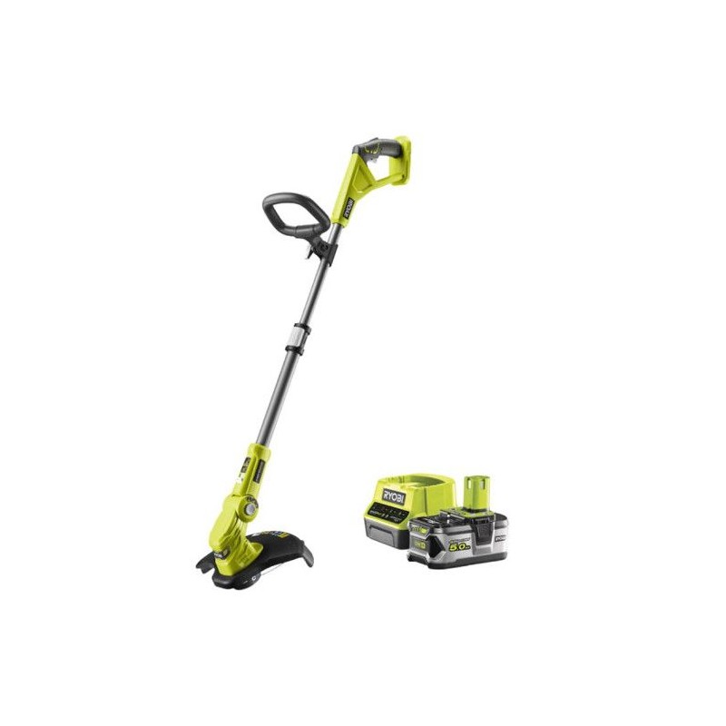 RYOBI - Coupe-bordures 18V - Ø coupe 25-30 cm -  Ø fil 1 x 1,6 mm - tube téle...