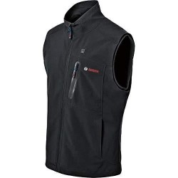 Veste chauffante Bosch Professional GHV 12+18V XA taille S, avec batterie 12V...