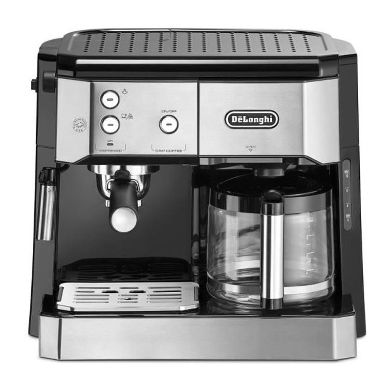 Machine a café DELONGHI BCO421.S - Pompe 15 bars - Filtre & espresso - Dosett...