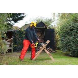 RYOBI - Tronçonneuse 18V ONE+ - Brushless- guide 30 cm - 10 m/s - tendeur san...