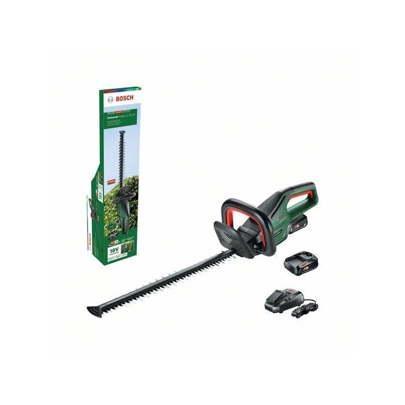 Taille-haies Bosch - UniversalHedgeCut 18V-55 (Longueur de la Lame 55 cm, liv...