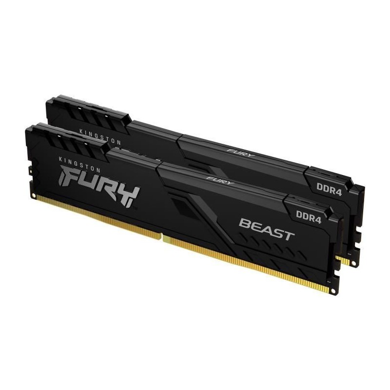 KINGSTON Fury Beast Mémoire - 16Go (2x8Go) - DDR4 - 3200 MHz CL16
