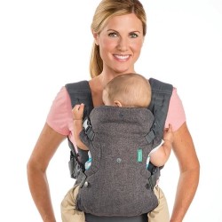 Porte bébé Flip ergonomique 4 en 1 gris - INFANTINO - Flip ergonomique 4 en 1...