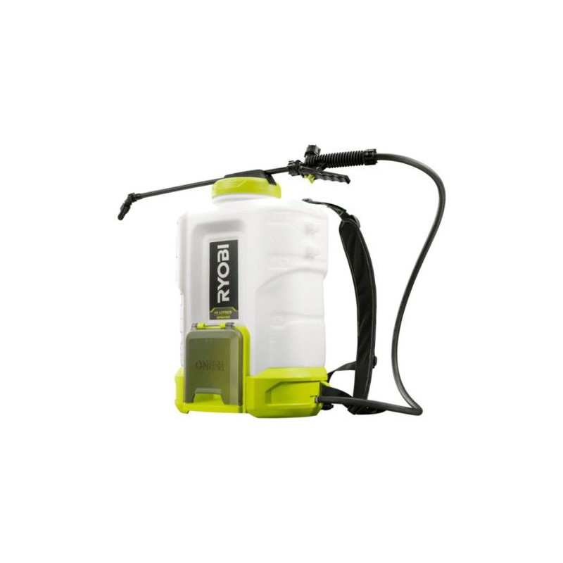 RYOBI - Pulvérisateur a dos 18V - jusqu'a 6,2 bars - débit 1 l/min a 1,8 l/mi...