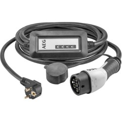 Chargeur portable véhicule électrique & hybride - AEG - Type 2 - Monophasé, 1...