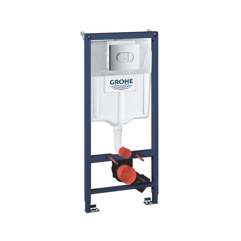 GROHE Bâti Support WC Solido 3 en 1, 1,20m, Bâti Support Encastré, Plaque de ...