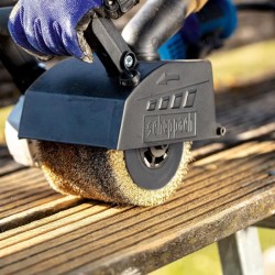 Brosse métallique pour rénovateur et surfaceuse MRS1300 - SCHEPPACH - Diametr...