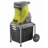 RYOBI - Broyeur de végétaux 2500 W - plateau porte-couteaux - capacité broyag...