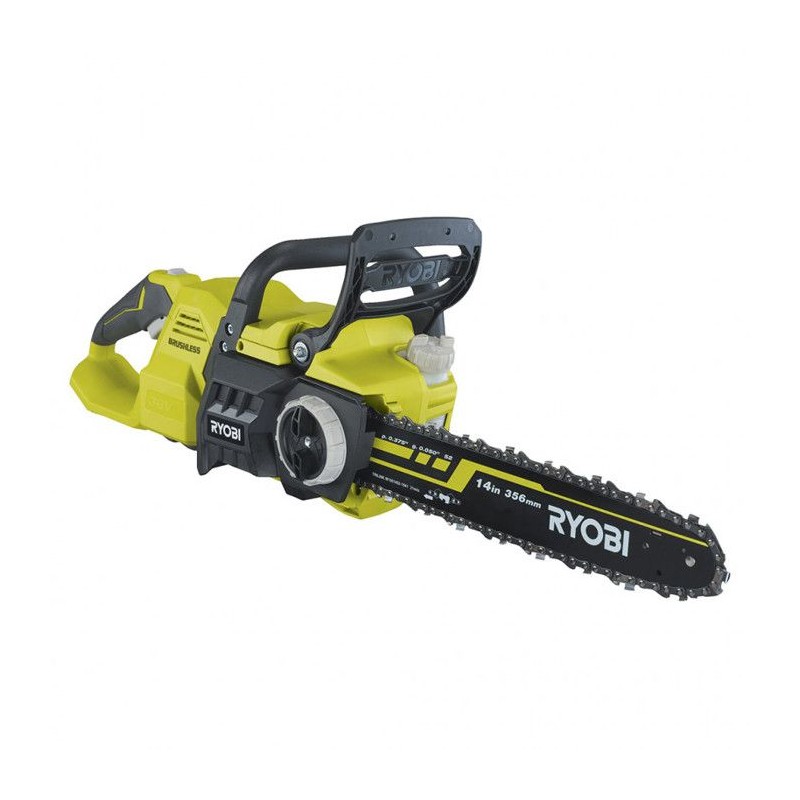 RYOBI - Tronçonneuse 36V MAXPOWER - Brushless- guide 35 cm - 21 m/s - tendeur...
