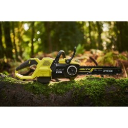 RYOBI - Tronçonneuse 36V MAXPOWER - Brushless- guide 35 cm - 21 m/s - tendeur...