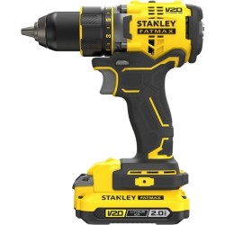 Perceuse visseuse sans fil - 18V - STANLEY FATMAX V20 - SFMCD720D2K-QW - Brus...