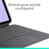 Etui clavier - Logitech - Combo Touch - AZERTY - Pour iPad Pro 11 pouces (M4 ...