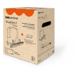 Kit moteur de portail coulissant - SCS SENTINEL - SimplyOpen 3 - A crémailler...