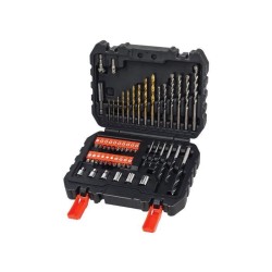 Coffret perçage vissage - BLACK+DECKER - A7188-XJ - 50 accessoires - forets, ...
