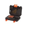 Coffret perçage vissage - BLACK+DECKER - A7188-XJ - 50 accessoires - forets, ...