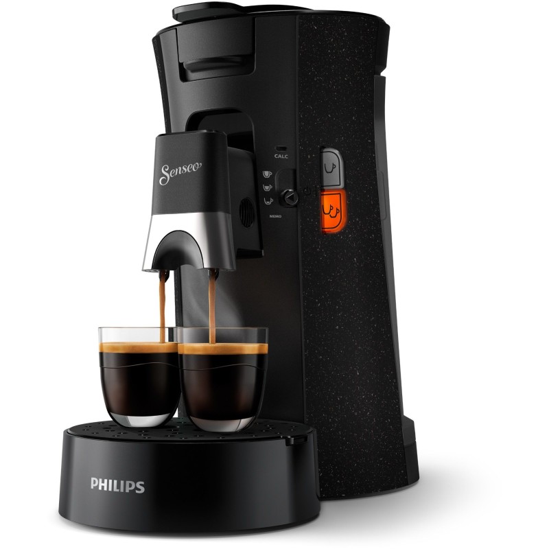 Cafetiere a dosette - PHILIPS - SENSEO - CSA240/21 - Select - Noir