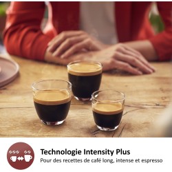 Cafetiere a dosette - PHILIPS - SENSEO - CSA240/21 - Select - Noir