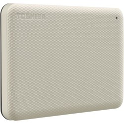 Disque dur externe - TOSHIBA - CANVIO ADVANCE - 2 To - Blanc - Logiciels de s...