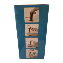 Enrouleur de sangle - HTC EQUIPEMENTS- En acier inoxydable. Avec base magnéti...