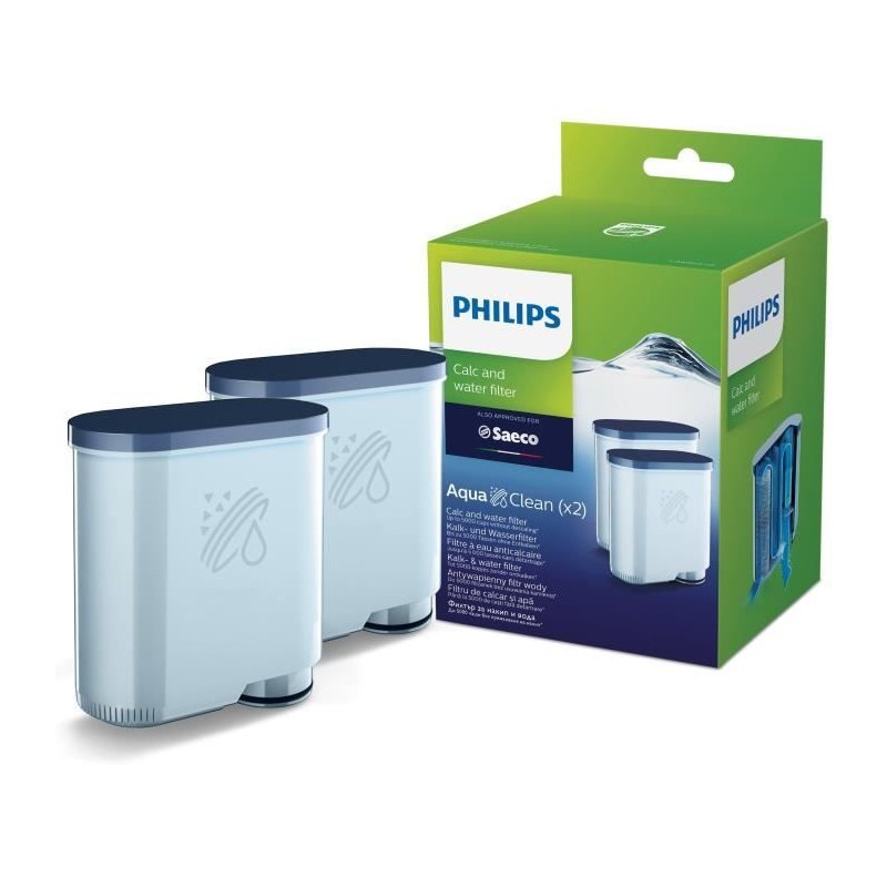 Filtre machine a café - PHILIPS - CA6903/20 - filtre eau et calcaire