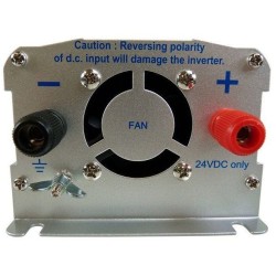 Convertisseur de tension - HTC TECHNIC - 24V/220 V - 300 W - Avec prise USB-A...