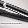 Lisseur - BaByliss - ST397E Sleek Control Wide - Avec plaques Tourmaline Céra...